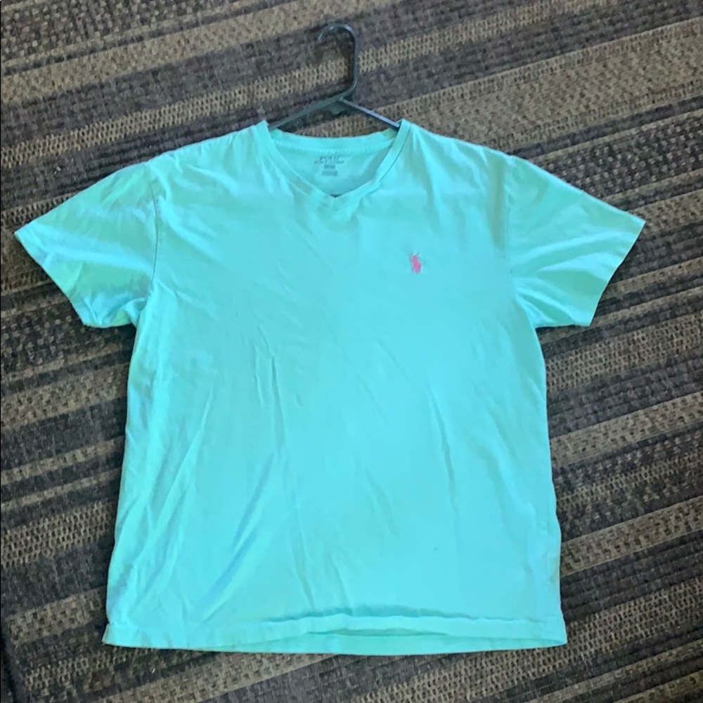 Ralph Lauren V neck tee.